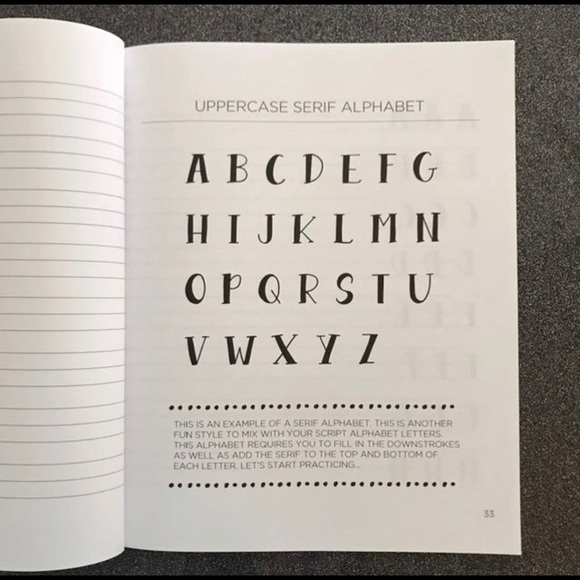 calligraphy book bundle or single - Picture 7 of 8